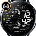 MD254B: Digital watch face