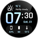 Awf Weather Digital: Wear OS