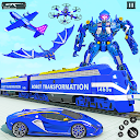 Dragon Robot Police Car Games