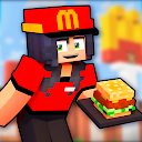 Mod of McDonald's in Minecraft