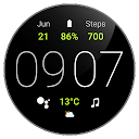 Simple Digital: Watch face