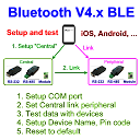 BLE Serial Port Hyper Terminal