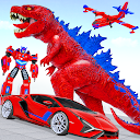 Dino Transform Robot Car Game