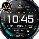 MD283 3D Digital watch face