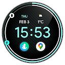 Awf Clean Digital: Watch face